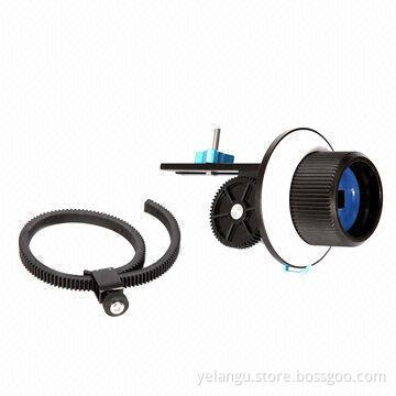 Upgrade Follow Focus A/B Hard Stop + 3 Various Gears for DSLR Video